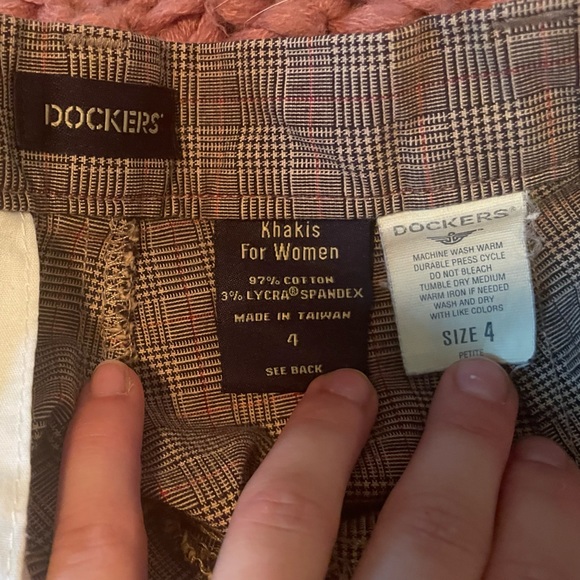 Vintage High Waisted Docker Slacks - Picture 2 of 4